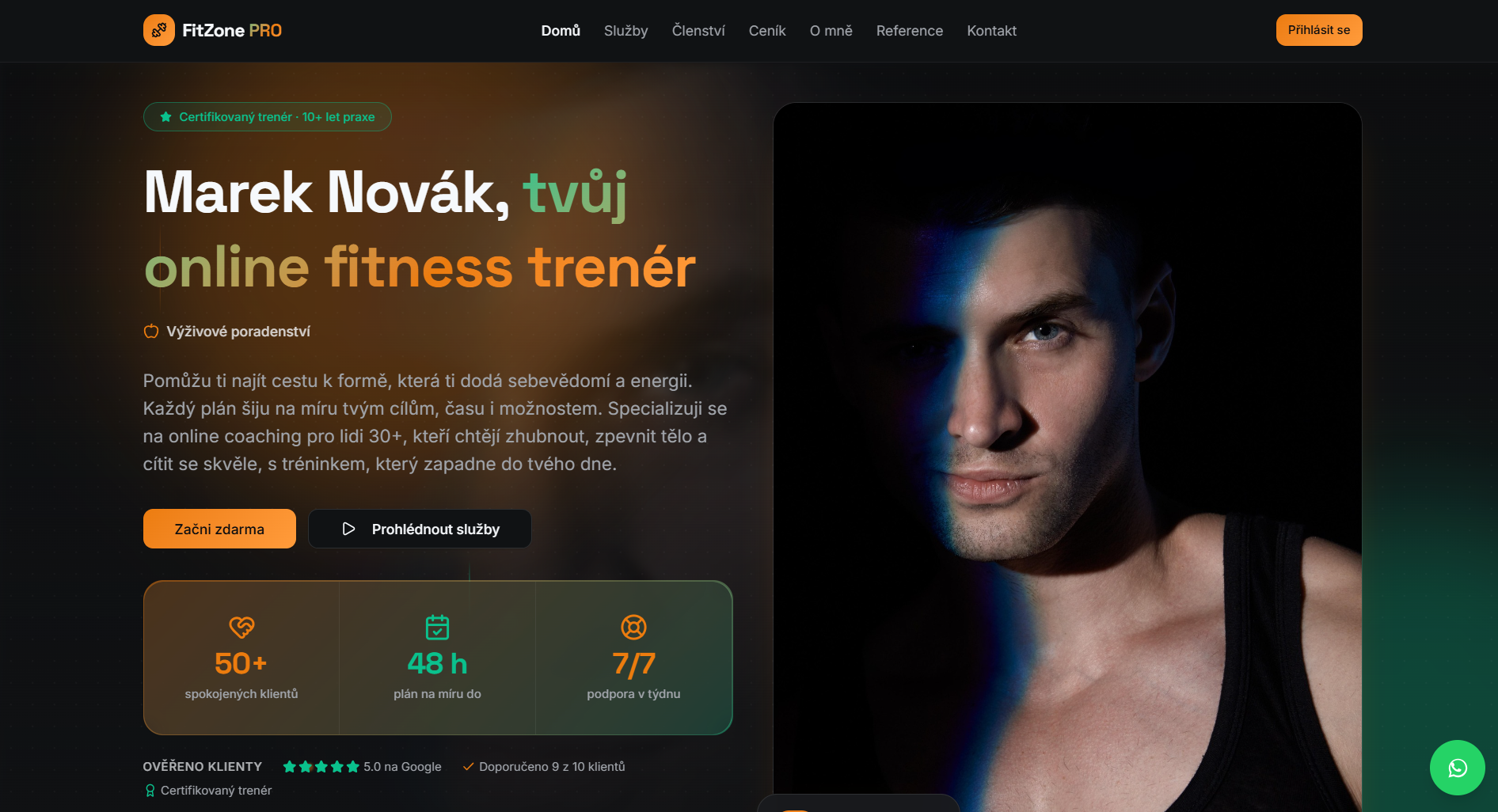 Hlavní stránka procreator.cz